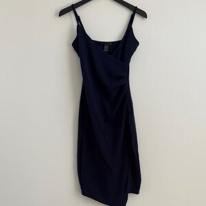 Streetwear Society Asymmetrical Navy Dress